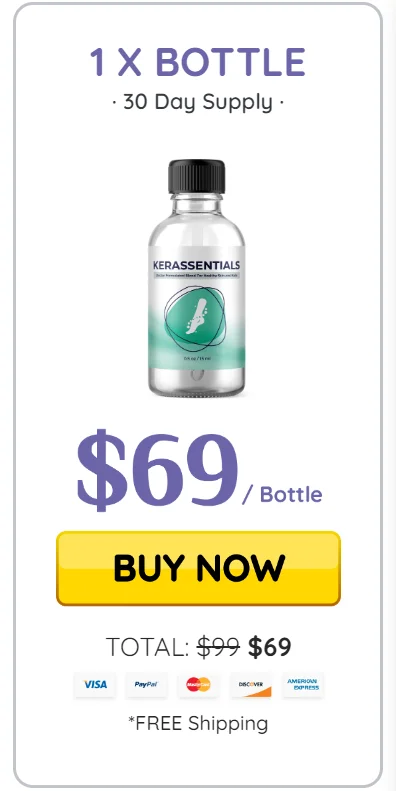 Kerassentials™ 1 bottle pricing
